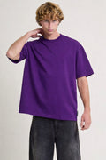 Oversized solid Purple