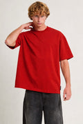 Oversized solid Red